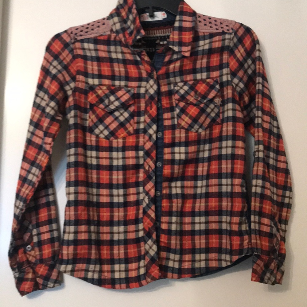 Girls MISS ME flannel
